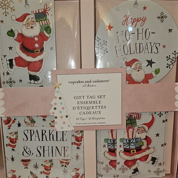 Cupcakes and cashmere bow and tag set - Picture 9 of 12